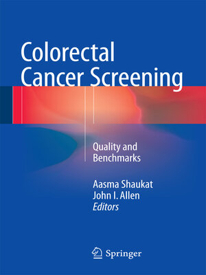 cover image of Colorectal Cancer Screening